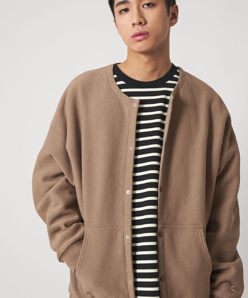 CITEN（シテン） カーディガン 「CITEN」スナップスウェットブルゾン