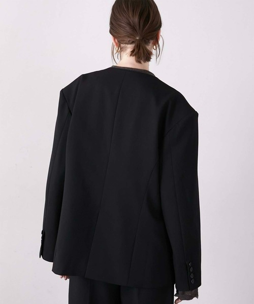 la peau de gem（ラポドゥジェム） ジャケット ノーカラージャケット