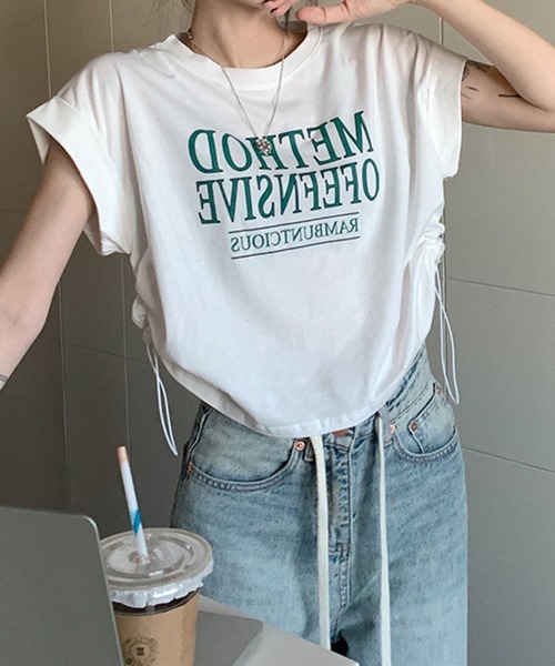 「HALEY PESCA」 半袖カットソー MEDIUM グレー レディース_画像8