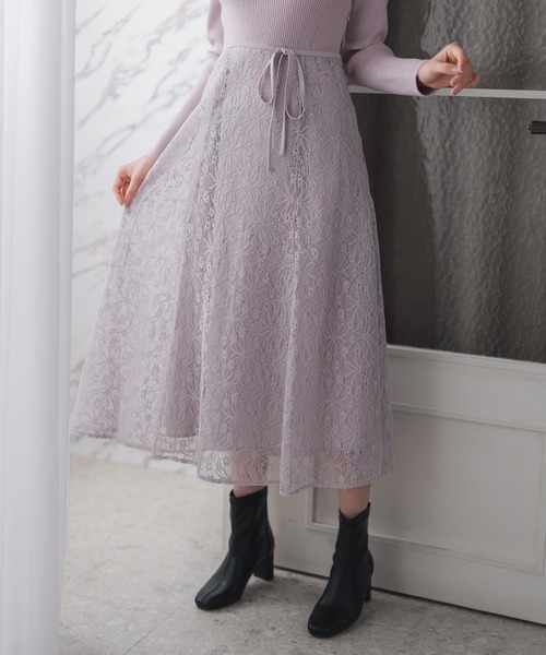 MISCH MASCH（ミッシュマッシュ） ワンピース 2025秋冬新作 ラメレース