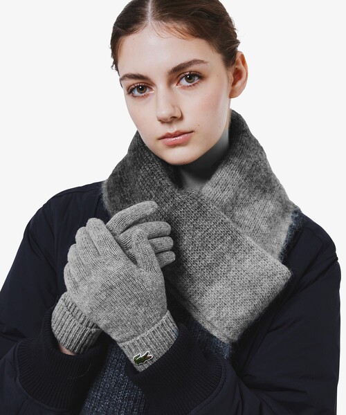 LACOSTE（ラコステ） 手袋 エッセンシャル ウールニットグローブ