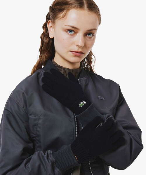 LACOSTE（ラコステ） 手袋 エッセンシャル ウールニットグローブ
