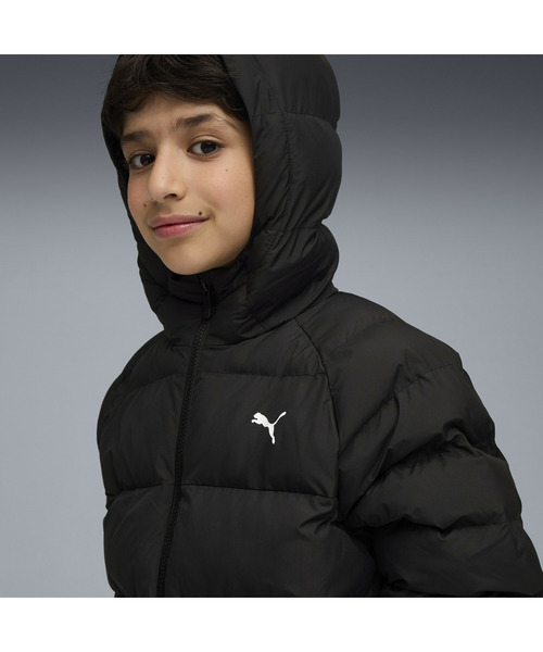 PUMA（プーマ） ダウン アウター キッズ シンセティック フーデッド