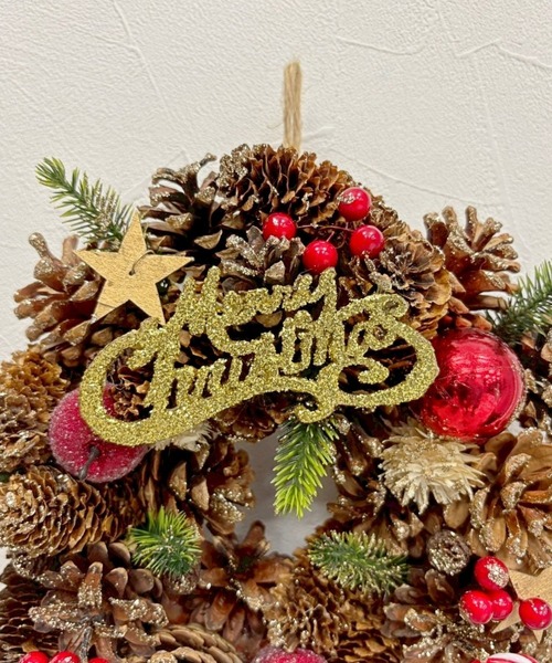 niko and…（ニコアンド） インテリア 「2025Xmas」クリスマスリースM