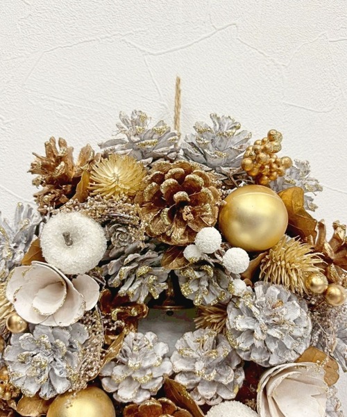 niko and…（ニコアンド） インテリア 「2025Xmas」クリスマスリースM