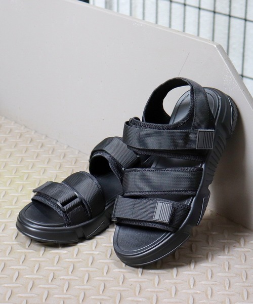 「Dedes」 フラットサンダル 36 ブラック レディース_画像5