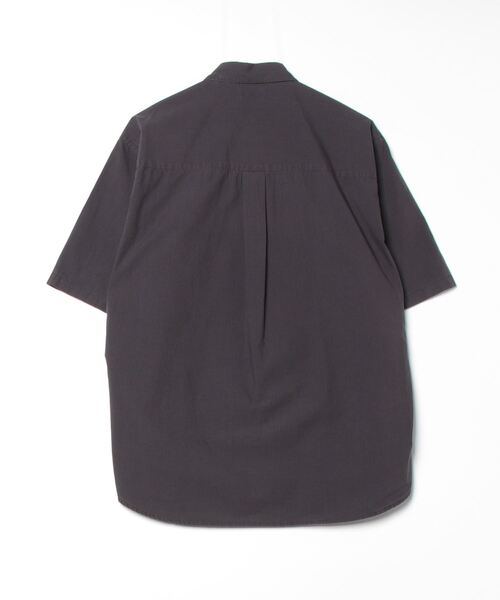 「Steven Alan」 半袖シャツ M ダークグレー メンズの画像