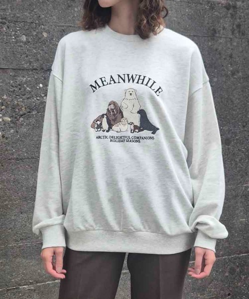 Bleu Bleuet（ブルーブルーエ） トレーナー スウェット アニマル刺繍