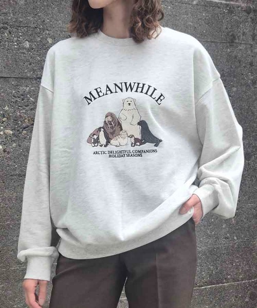 Bleu Bleuet（ブルーブルーエ） トレーナー スウェット アニマル刺繍