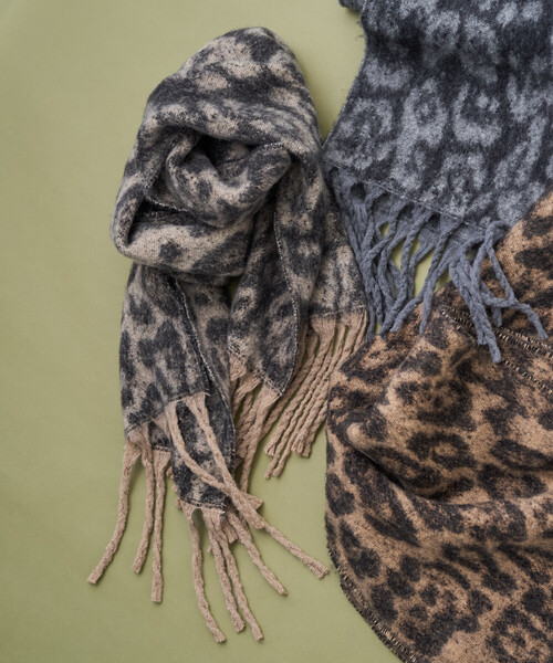 FREAK'S STORE（フリークスストア） マフラー ストール アニマル柄