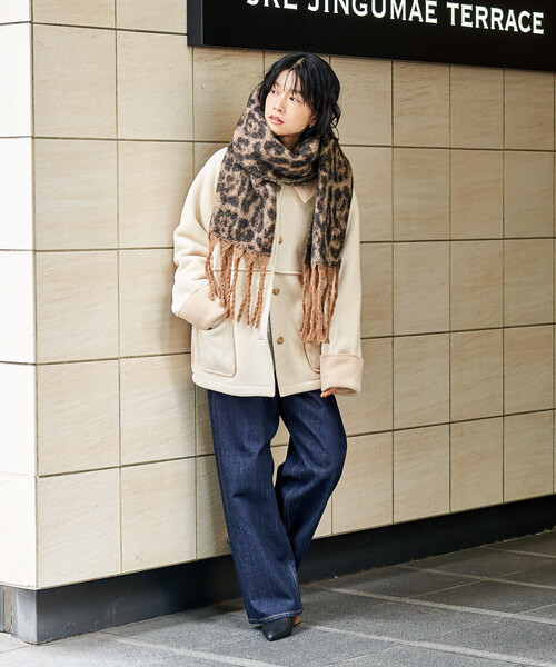 FREAK'S STORE（フリークスストア） マフラー ストール アニマル柄