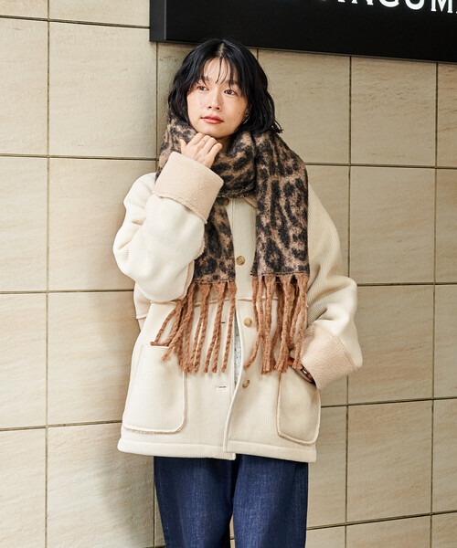 FREAK'S STORE（フリークスストア） マフラー ストール アニマル柄