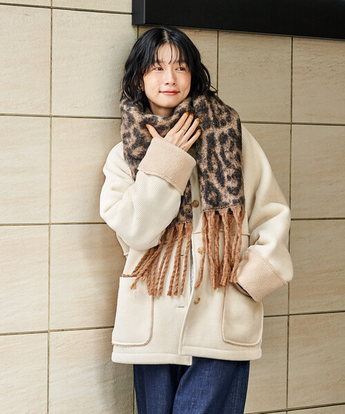 FREAK'S STORE（フリークスストア） マフラー ストール アニマル柄