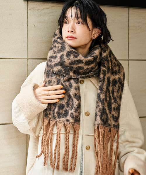 FREAK'S STORE（フリークスストア） マフラー ストール アニマル柄