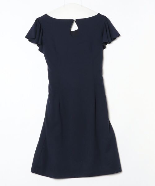 「WILLSELECTION」 半袖ワンピース MEDIUM ネイビー レディース_画像2