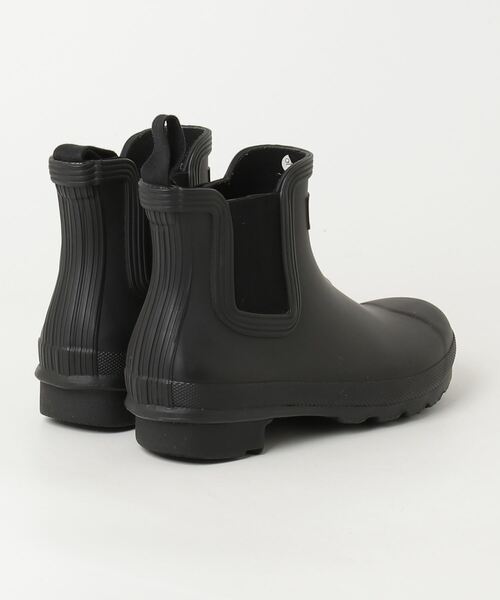 「HUNTER」 ショートブーツ 22.0cm ブラック レディース_画像2