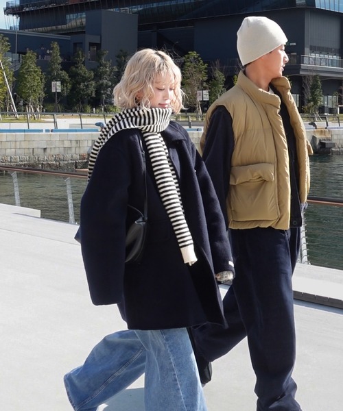 CANAL JEAN（キャナルジーン） ピーコート pコート diggity ダブル