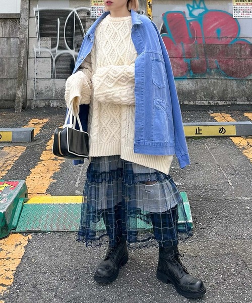 Alley Tokyo デニムジャケット gジャン 「MENDL'S」ウォッシュ加工