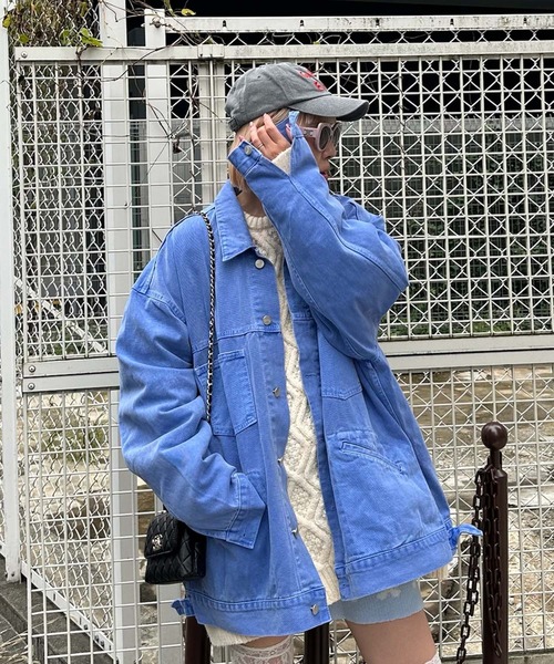 Alley Tokyo デニムジャケット gジャン 「MENDL'S」ウォッシュ加工