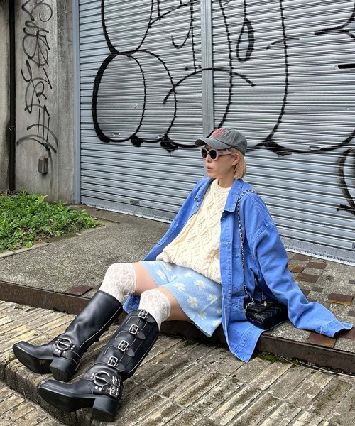 Alley Tokyo デニムジャケット gジャン 「MENDL'S」ウォッシュ加工