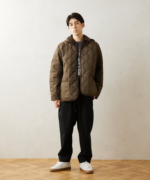 TAION EXTRA ダウンジャケットセット M カーキ TAION（タイオン） ダウンジャケット LARGE カーキ メンズ : ZOZOTOWN