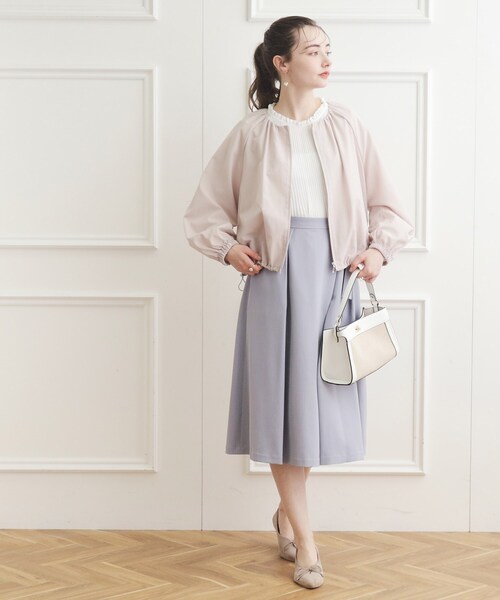 「couture brooch」 ブルゾン 42 ライトグレー レディース_画像2