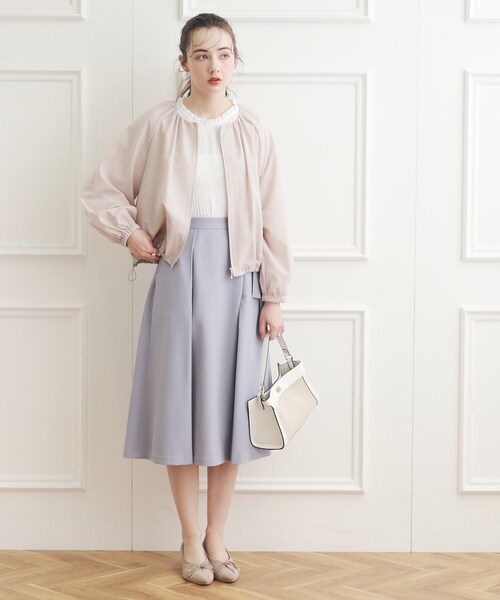 「couture brooch」 ブルゾン 42 ライトグレー レディース_画像3