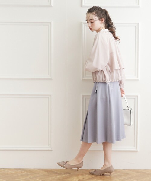 「couture brooch」 ブルゾン 42 ライトグレー レディース_画像4