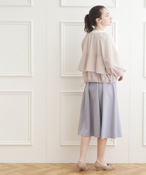 「couture brooch」 ブルゾン 42 ライトグレー レディース_画像5