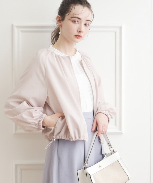 「couture brooch」 ブルゾン 42 ライトグレー レディース_画像6