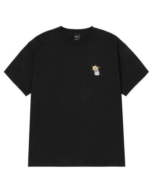「HUF」 半袖Tシャツ X-LARGE ブラック メンズ_画像5