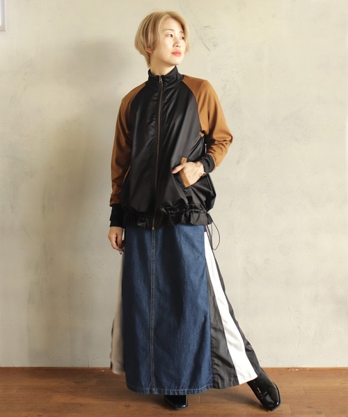 「BITTOKO」 ブルゾン FREE グリーン レディース_画像6