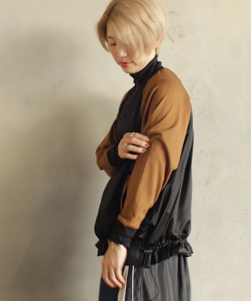 「BITTOKO」 ブルゾン FREE グリーン レディース_画像9