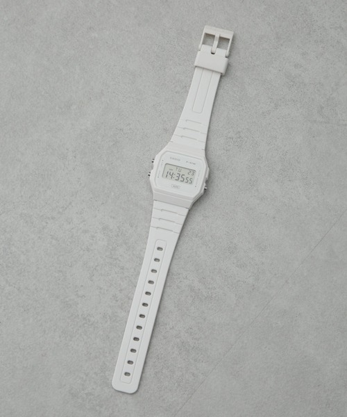 CASIO（カシオ） デジタル腕時計 FREE ホワイト メンズ : ZOZOTOWN