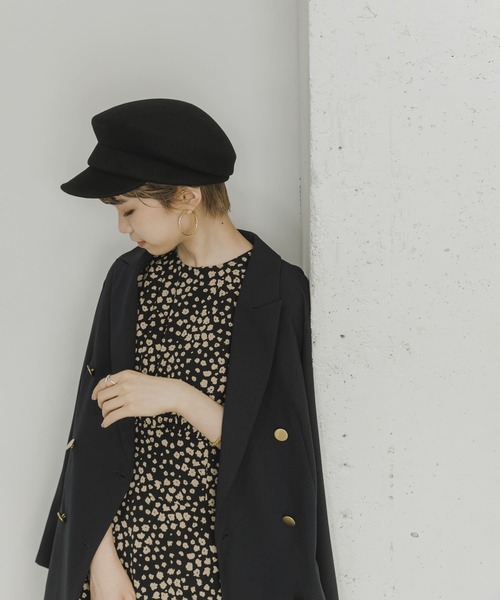 「URBAN RESEARCH」 キャスケット - ダークブラウン レディース_画像7