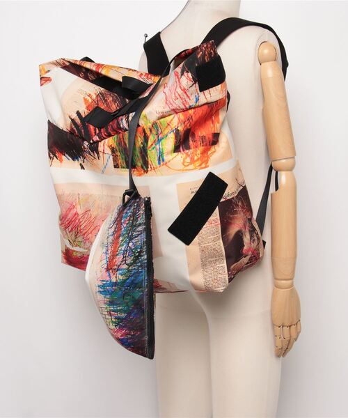 「macromauro」 リュック FREE ベージュ メンズ_画像6