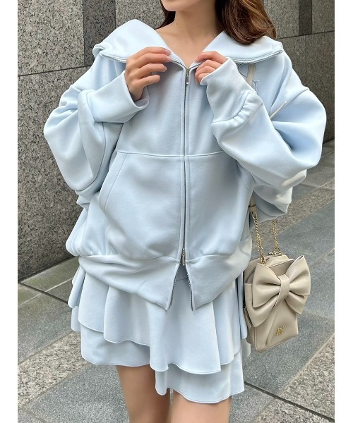 SNIDEL（スナイデル） パーカー エンブレムボンディングパーカー