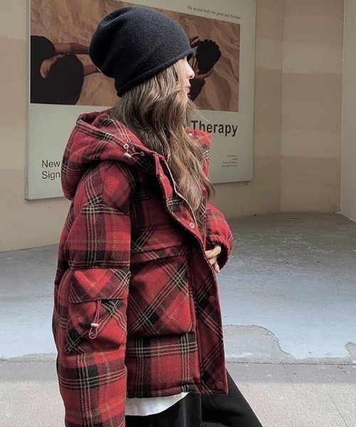 バーバリーロンドン ダウンジャケット レディース ノバチェック コート 赤 40 burberry/バーバリー通販 | ダウン | 三越伊勢丹のラグジュアリー