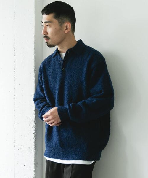 アーバンリサーチドアーズ　ニットポロシャツ URBAN RESEARCH DOORS（アーバンリサーチドアーズ） セーター ニット