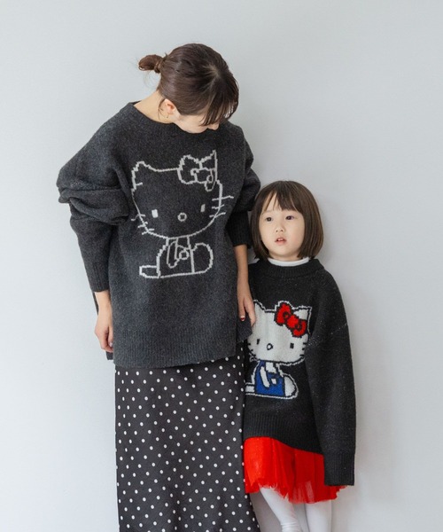 LOWRYS FARM（ローリーズファーム） ニット セーター 「HELLO KITTY