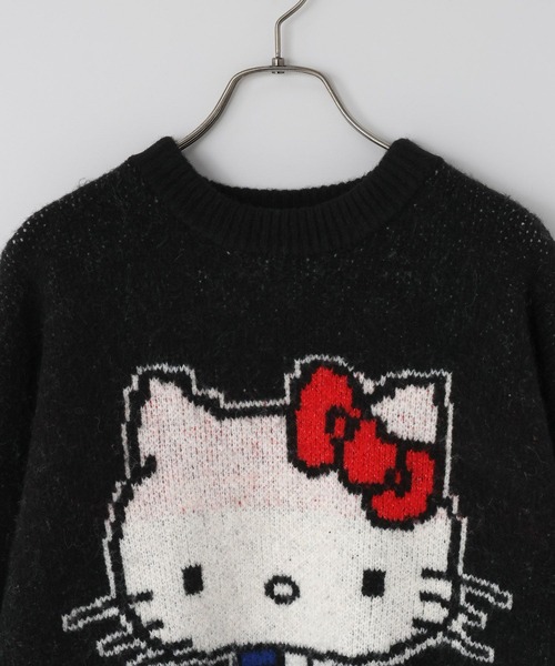 LOWRYS FARM（ローリーズファーム） ニット セーター 「HELLO KITTY