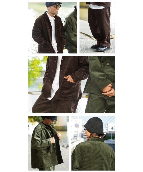 WAIPER.inc カバーオール 米軍 U.S.M.C. P-41 コーデュロイ