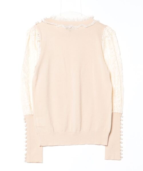 「leur logette」 長袖ニット 1 ベージュ レディース_画像2