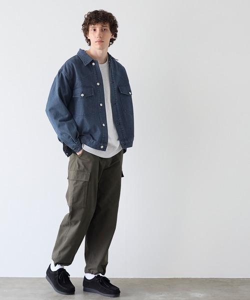 「coca(coca)」 デニムジャケット M インディゴブルー メンズ_画像5