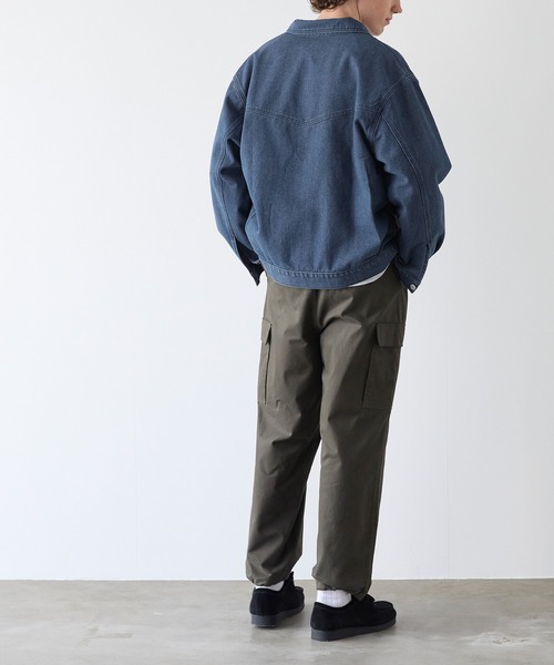 「coca(coca)」 デニムジャケット M インディゴブルー メンズ_画像8