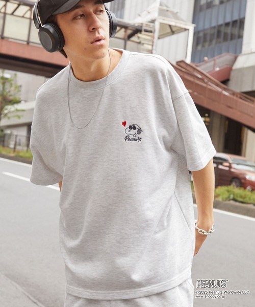 「PEANUTS」 セットアップ L ネイビー レディース_画像4