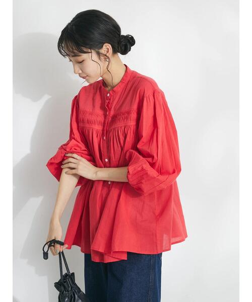 「CRAFT STANDARD BOUTIQUE」 長袖ブラウス FREE オフホワイト レディース_画像4
