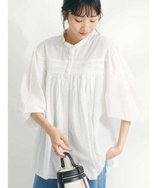 「CRAFT STANDARD BOUTIQUE」 長袖ブラウス FREE オフホワイト レディース_画像8