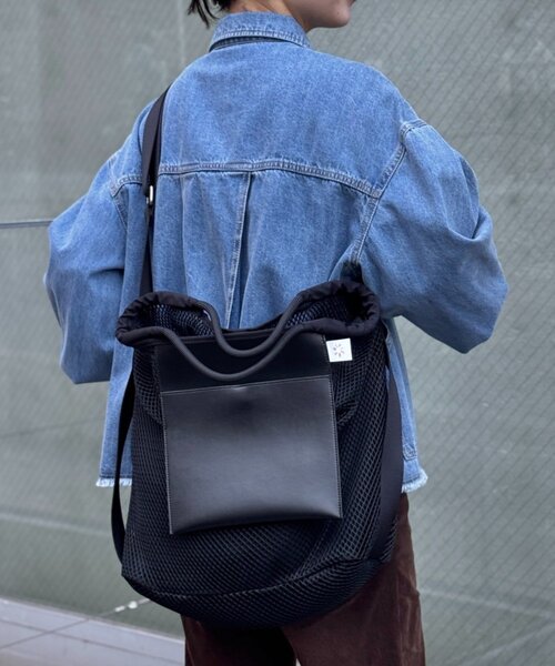 BEARDSLEY（ビアズリー） トートバッグ 「FRIPIER」メッシュ2WAYトート