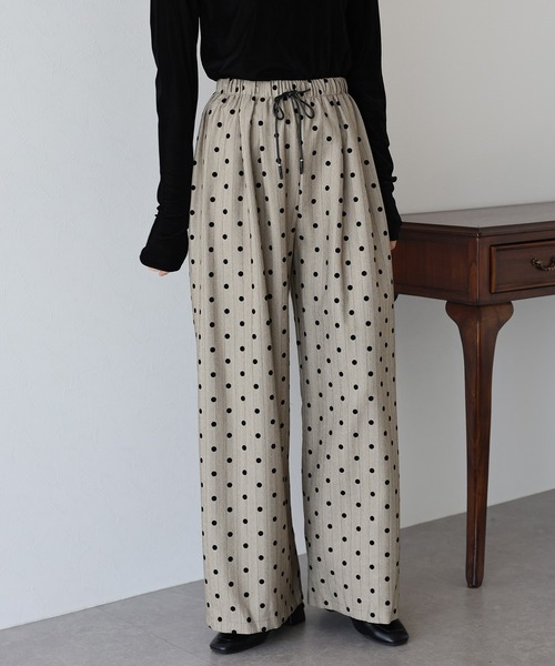 「BLUEEAST」 イージーパンツ MEDIUM グレー レディース_画像3